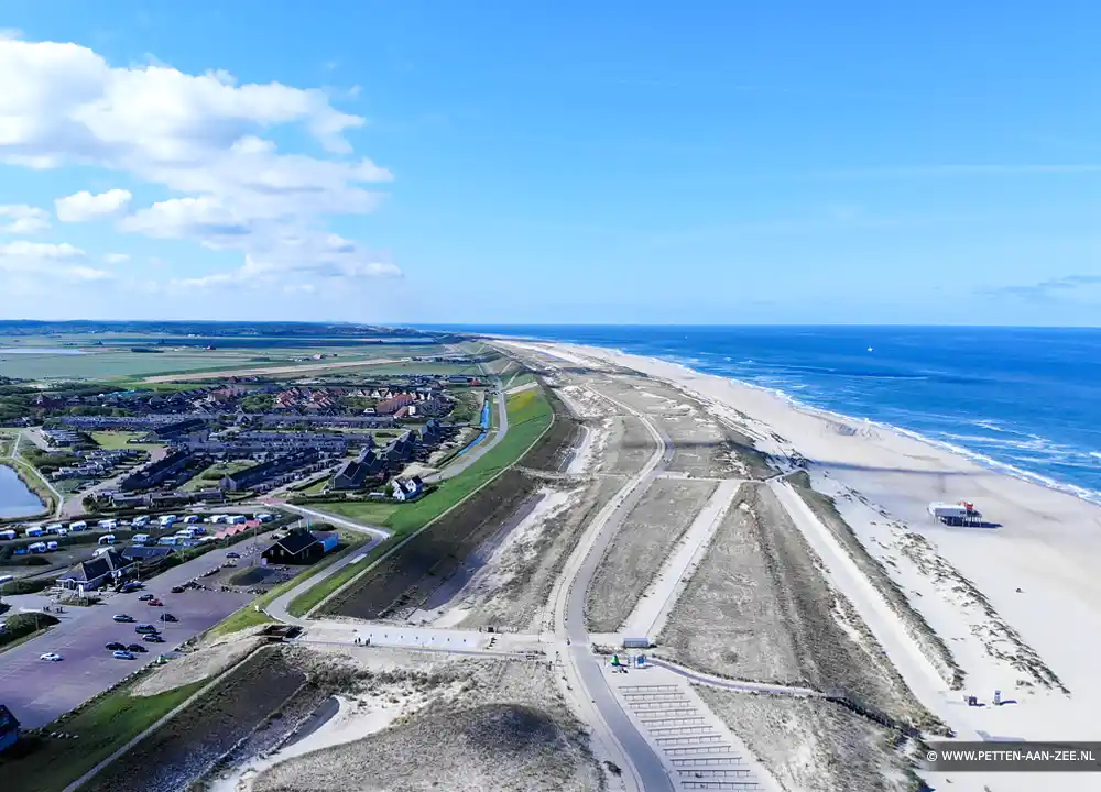 Ligging Petten aan Zee